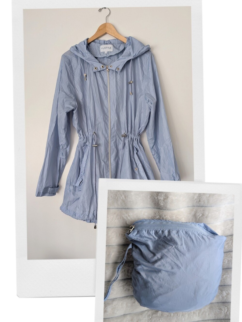 Packable Jacket, Windbreaker Pouch Pocket